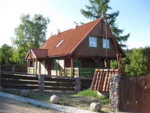 ein neues Masurenhaus in Grünau/Zielonowo